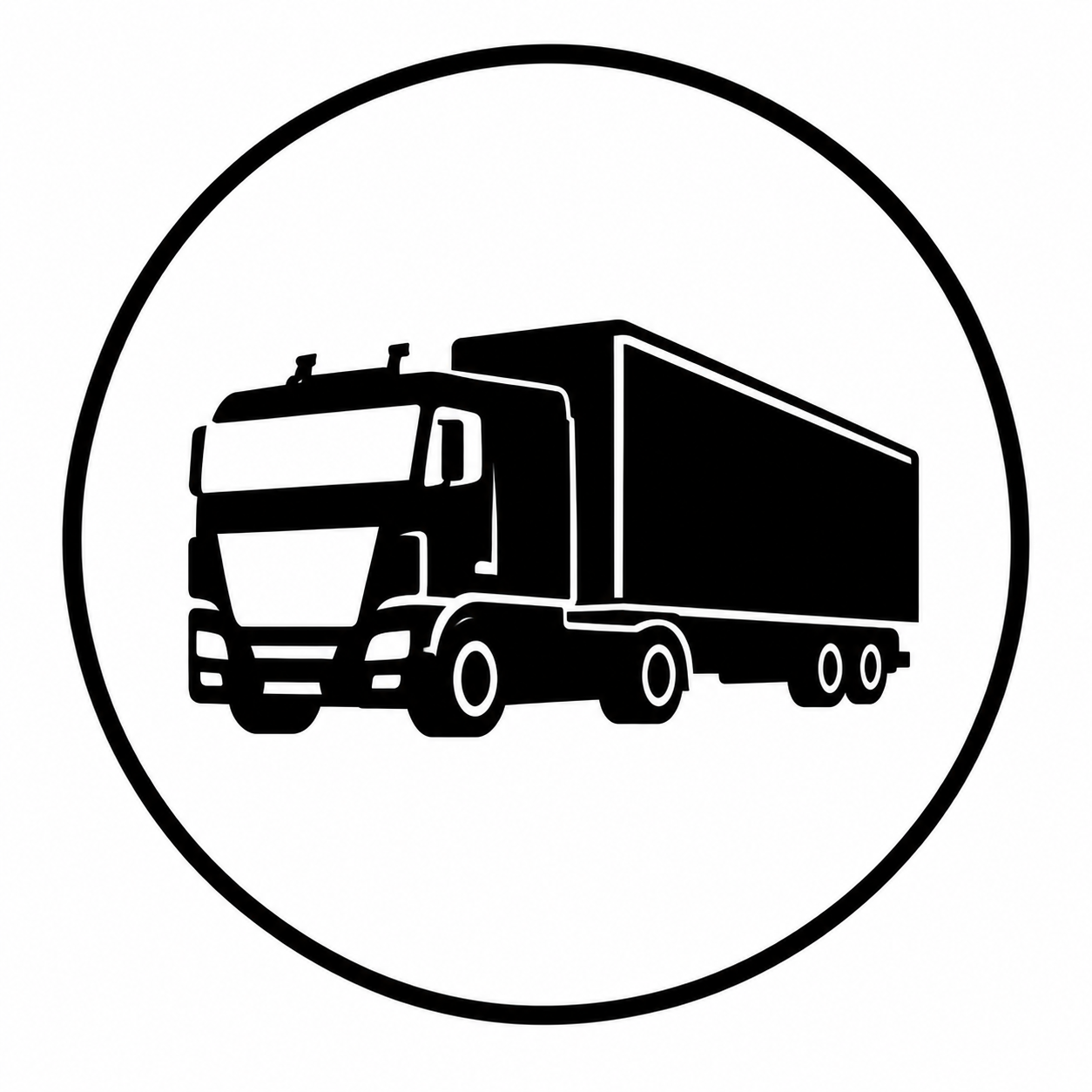 LKW und Trailer
