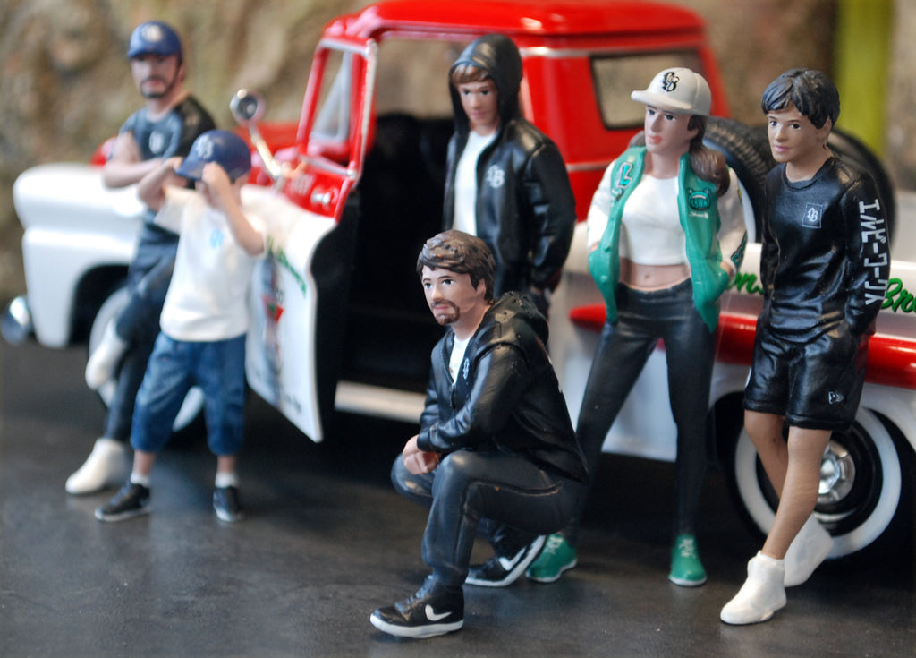 25501B American Diorama LB Nation Set of 6 1:24