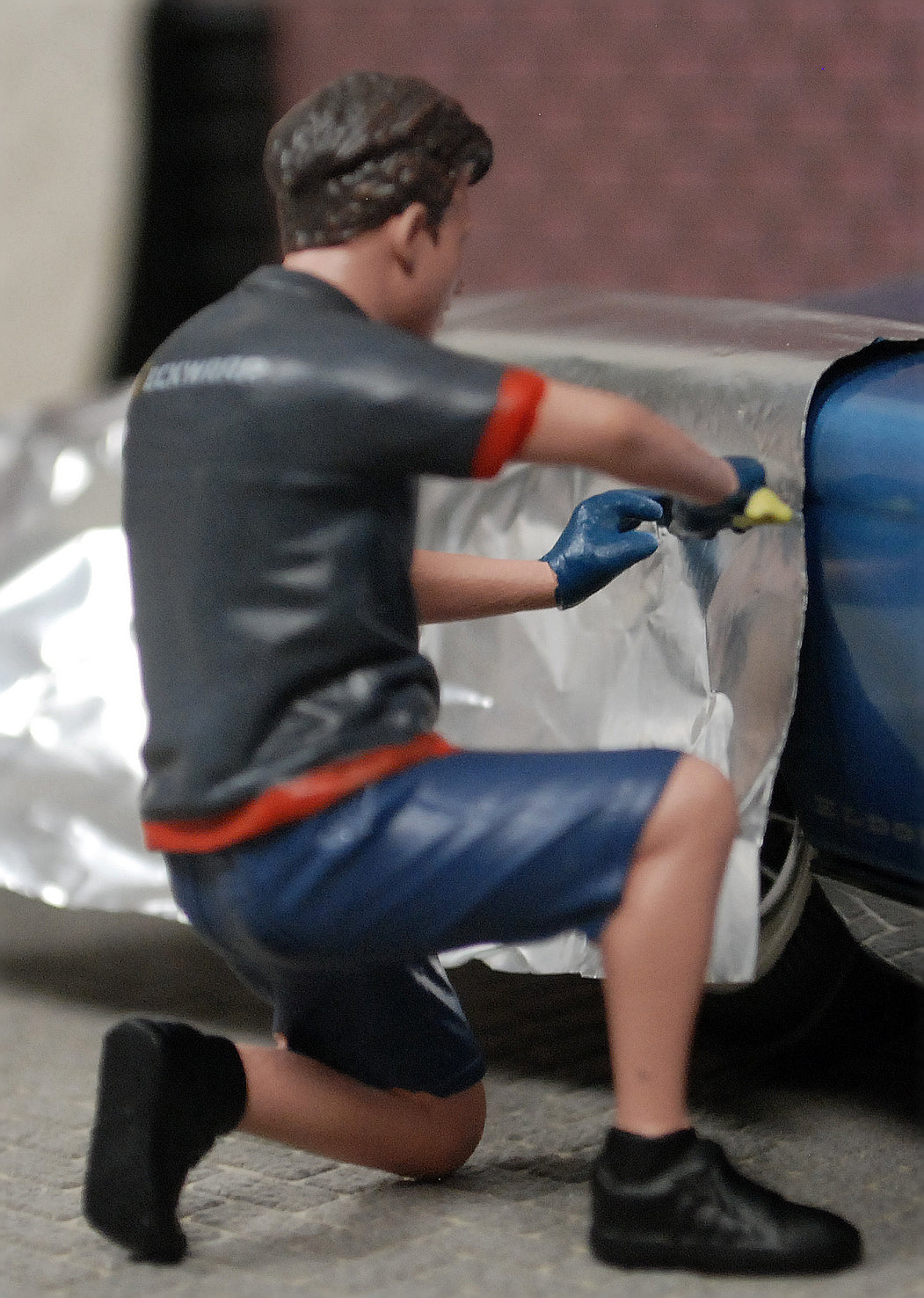 25603 American Diorama Teckwrap #3 1:24