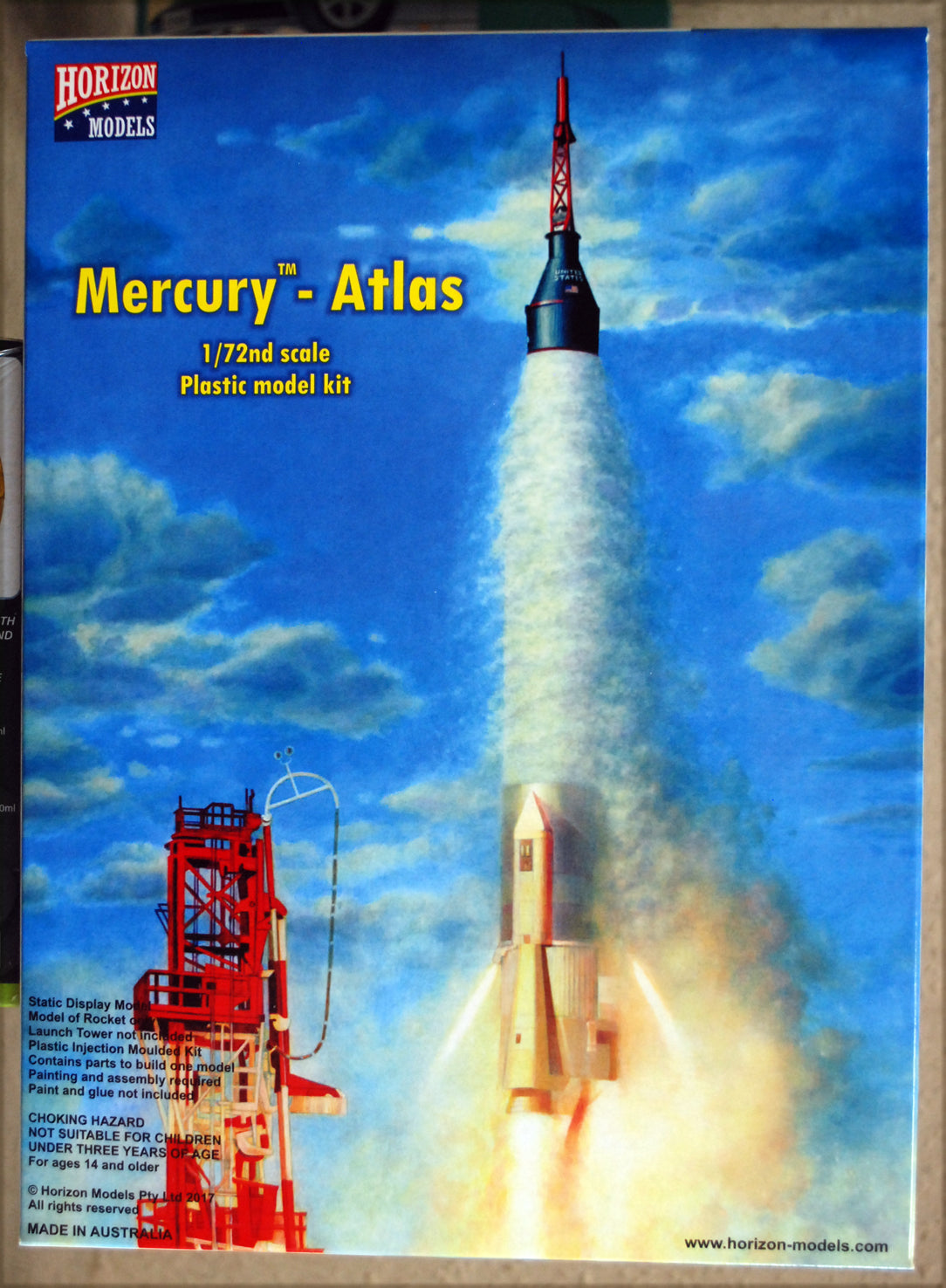 Horizon Models 2002 Mercury Atlas Missile 1:72 ganz neu 2023 Bausatz
