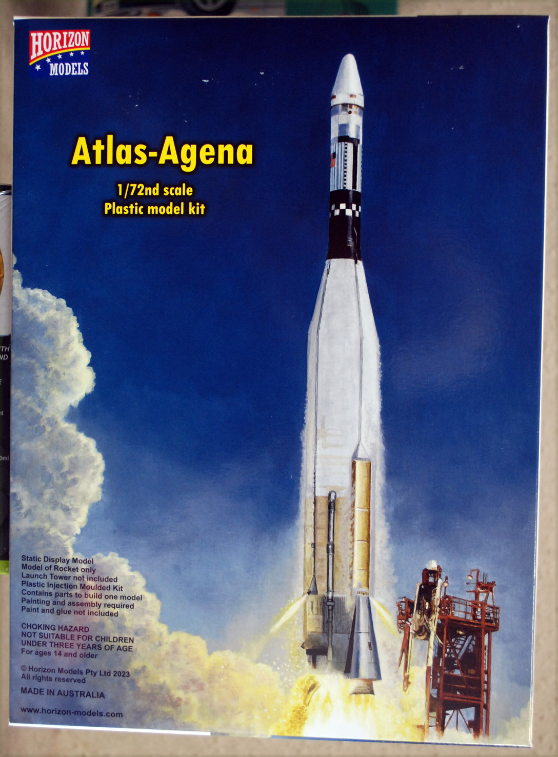 Horizon Models 2006 Atlas Agena Missile 1:72 ganz neu 2023 Bausatz