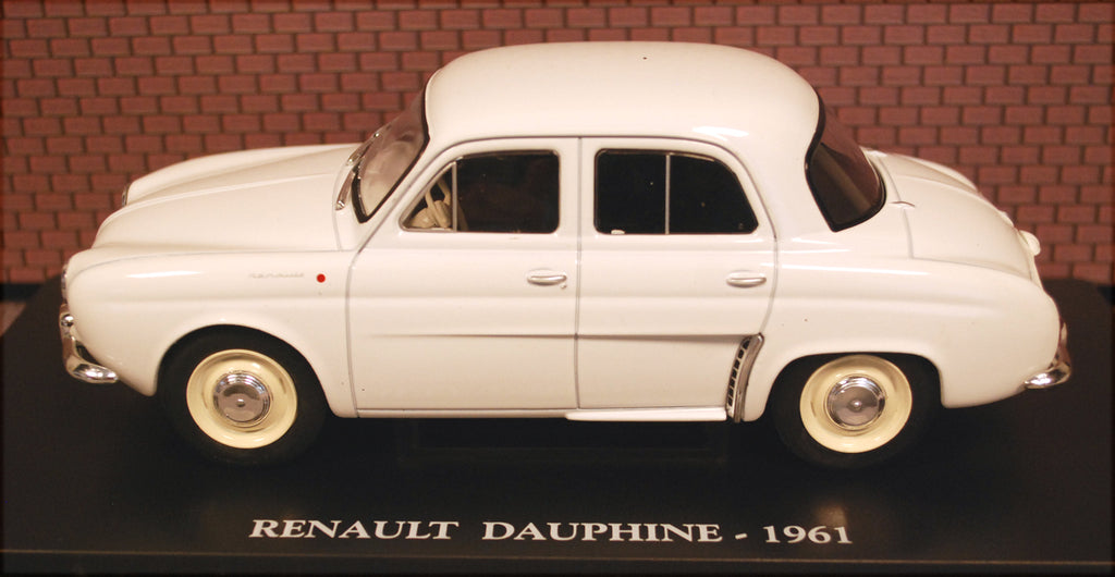 1961 Renault Dauphine 1:24 Fabbri / White Box / Hachette