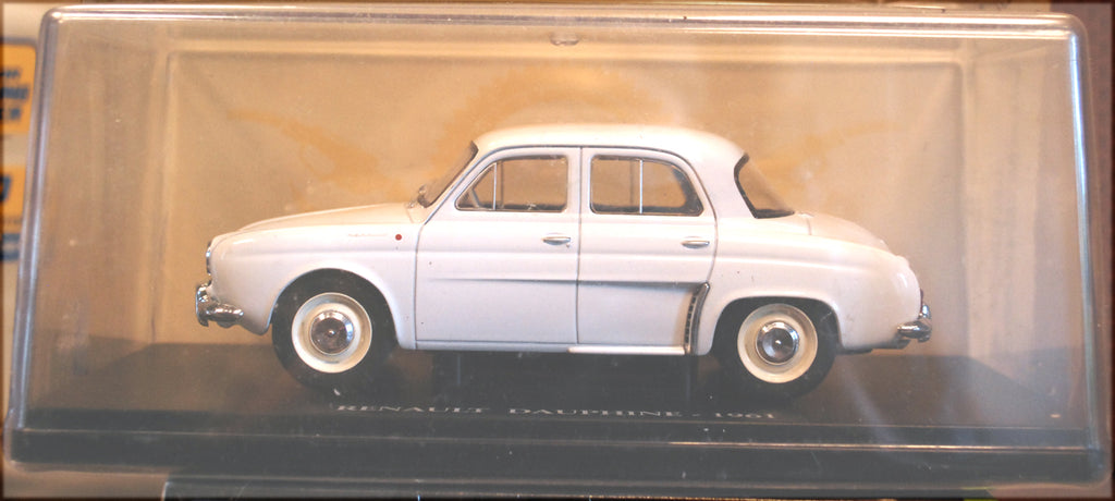 1961 Renault Dauphine 1:24 Fabbri / White Box / Hachette