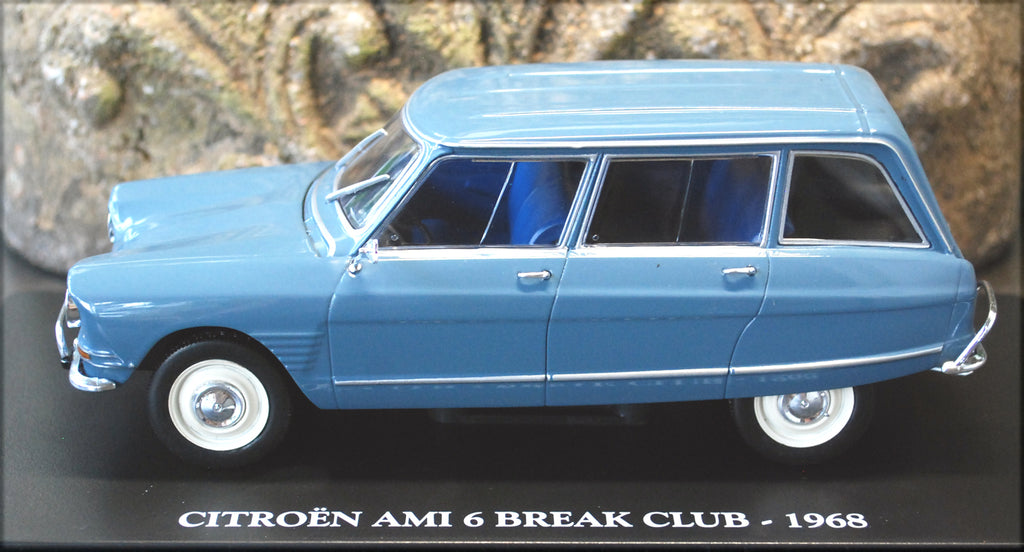 1968 Citroen Ami 6 Break Club 1:24 Fabbri / White Box / Hachette