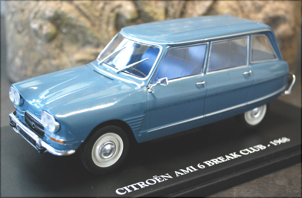 1968 Citroen Ami 6 Break Club 1:24 Fabbri / White Box / Hachette