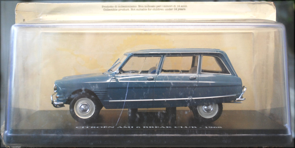 1968 Citroen Ami 6 Break Club 1:24 Fabbri / White Box / Hachette