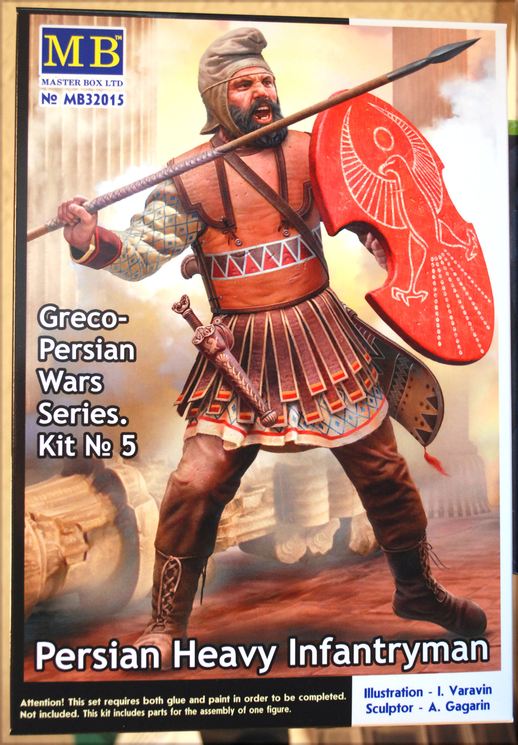 32015 Master Box Greco-Persian Wars Persian Heavy Infantry Kit #5 1:32