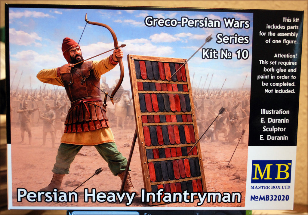 32020 Master Box Greco-Persian Wars pers. heavy Infantry Kit #10 1:32
