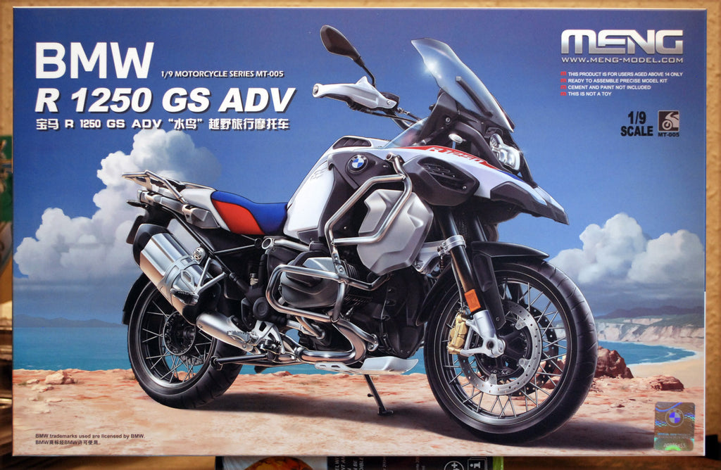 Meng MT005 2018 BMW R 1250 GS ADV 1:9 Bausatz
