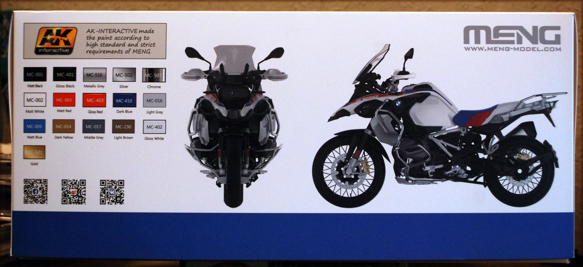 Meng MT005 2018 BMW R 1250 GS ADV 1:9 Bausatz