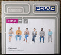331530 Pola G Fahrgäste sitzend 6 Stück handbemalt 1:24 1:22,5