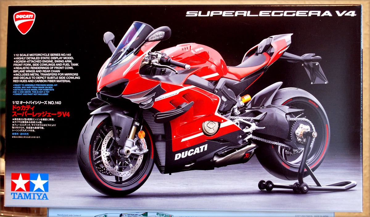 Tamiya 14140 2020 Ducati  Panigale V4 Superleggera 1:12 Bausatz