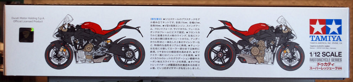 Tamiya 14140 2020 Ducati  Panigale V4 Superleggera 1:12 Bausatz