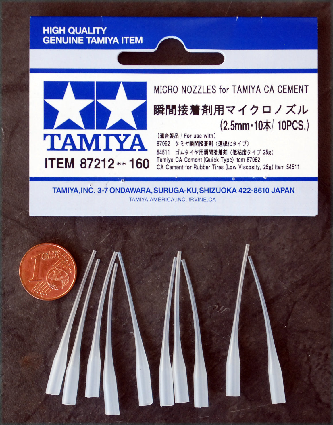 Tamiya 87212 Micro Düsen für den CA Cement Sekundenkleber