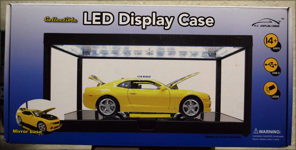 Vitrine T9 Triple 9 187710BK LED Polystyrol Schaukasten Vitrinen Acryl