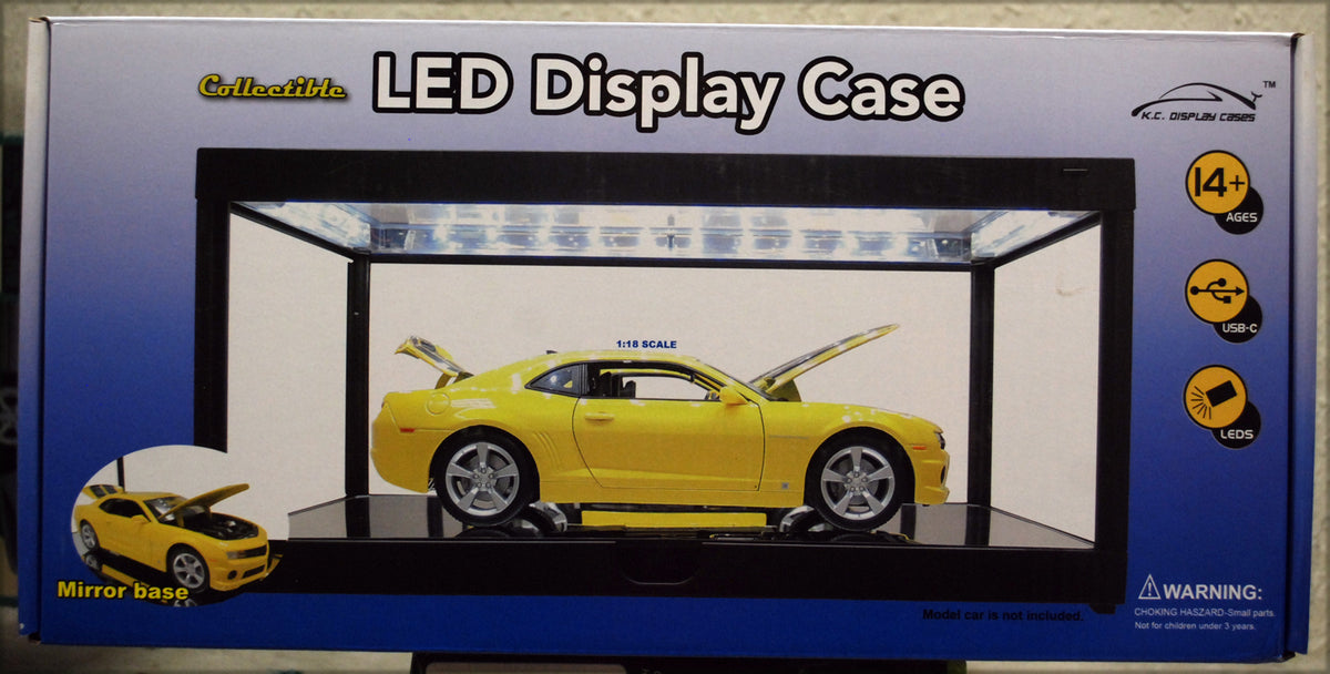 Vitrine T9 Triple 9 187710BK LED Polystyrol Schaukasten Vitrinen Acryl