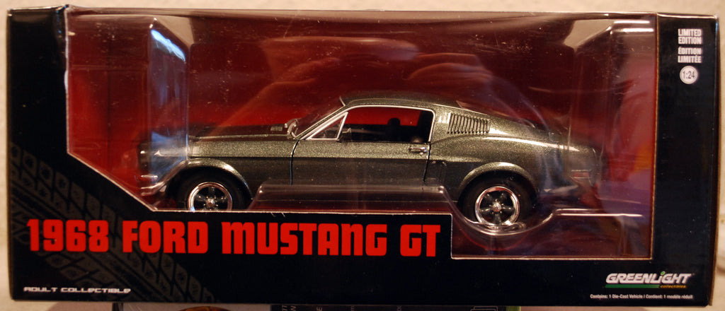 Green Light 84038 1968 Ford Mustang GT 2+2 Fastb. wie Bullitt Steve McQueen 1:24