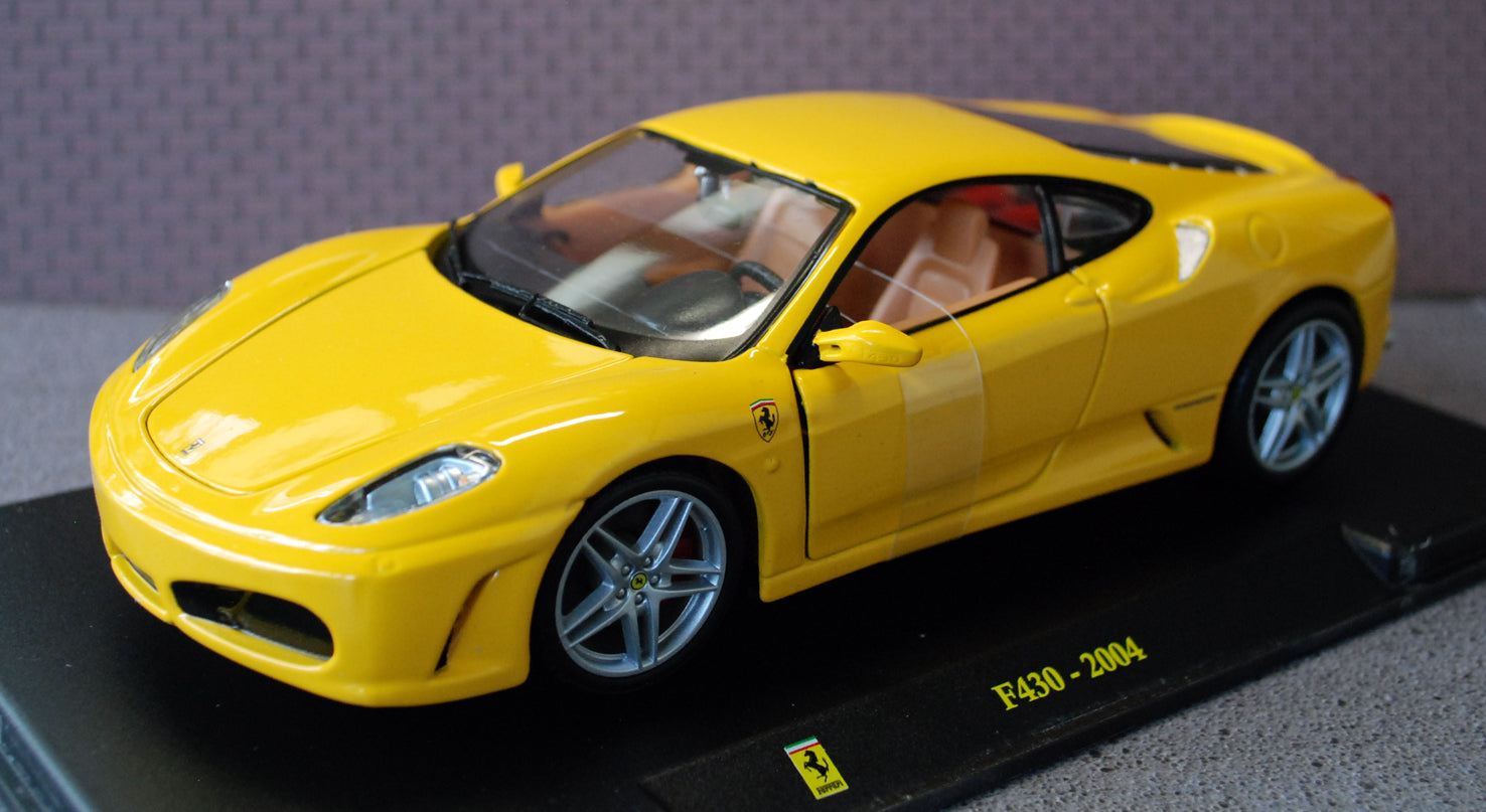 2004 Ferrari F 430 gelb 1:24