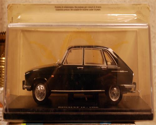 1966 Renault 16 1:24 Fabbri  White Box Hachette