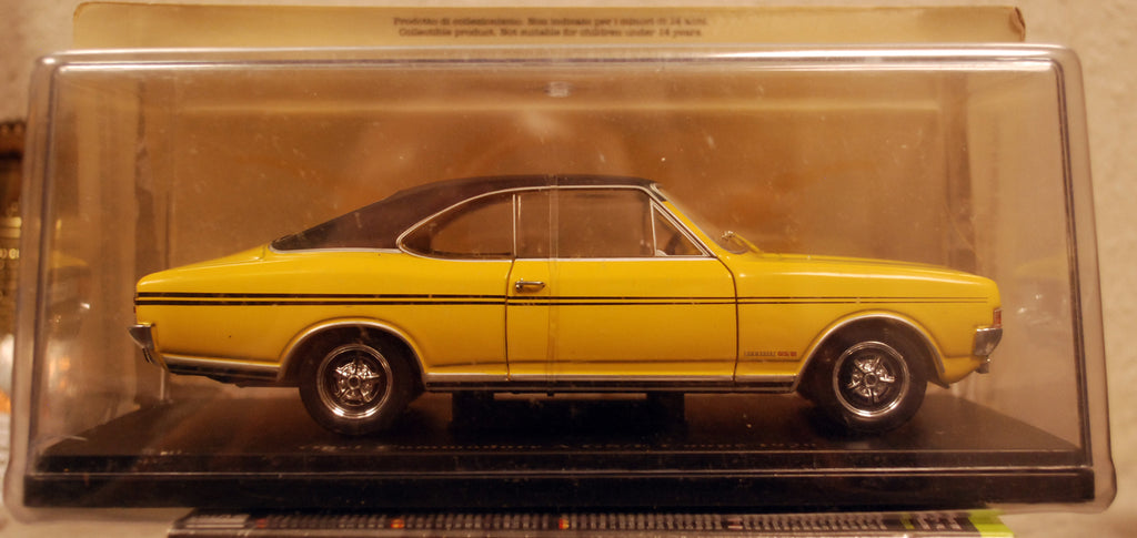 1970 Opel Commodore a GS e 1:24 Fabbri / White Box / Hachette