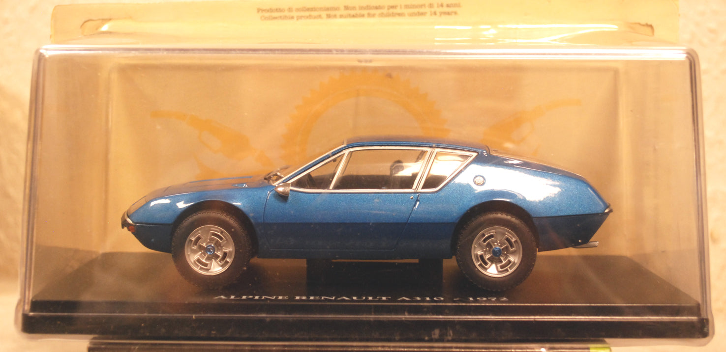1972 Alpine Renault A 310 1:24 Fabbri / White Box / Hachette