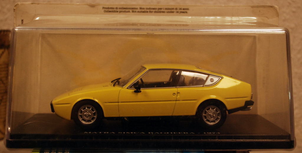 1974 Matra Simca Bagheera 1:24 Fabbri / White Box / Hachette