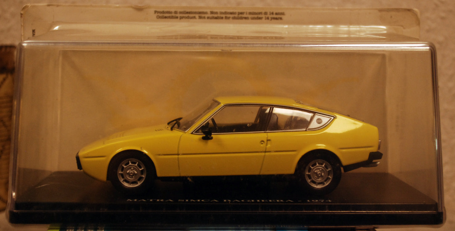 1974 Matra Simca Bagheera 1:24 Fabbri / White Box / Hachette