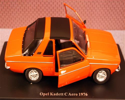 1976 Opel Kadett C Aero 1:24 Fabbri / White Box / Hachette