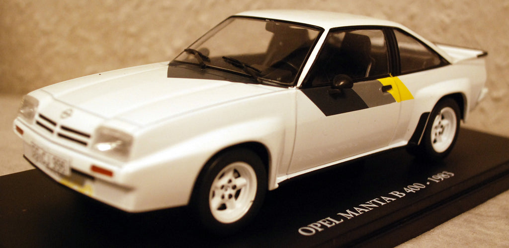 1983 Opel Manta B 400 1:24 Fabbri / White Box / Hachette