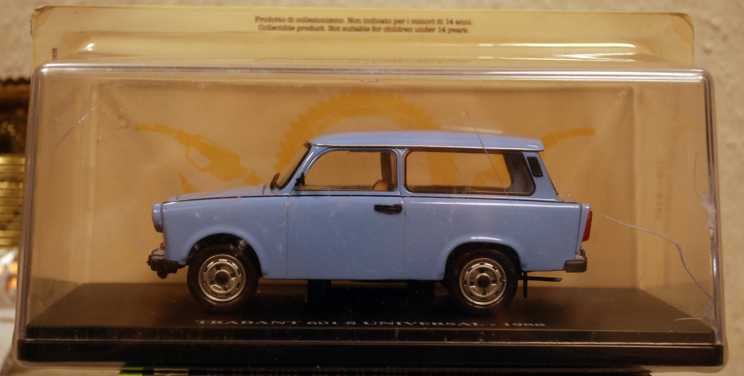 1988 Trabant 601 S Universal 1:24 Fabbri / White Box / Hachette