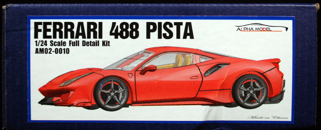 2018 Ferrari 488 Pista 1:24 Alpha Model 02-0010 neu 2020