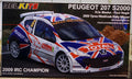 Belkits 001 2009 Peugeot 207 S 2000 WRC Ypres Westhoek Rallye 1:24