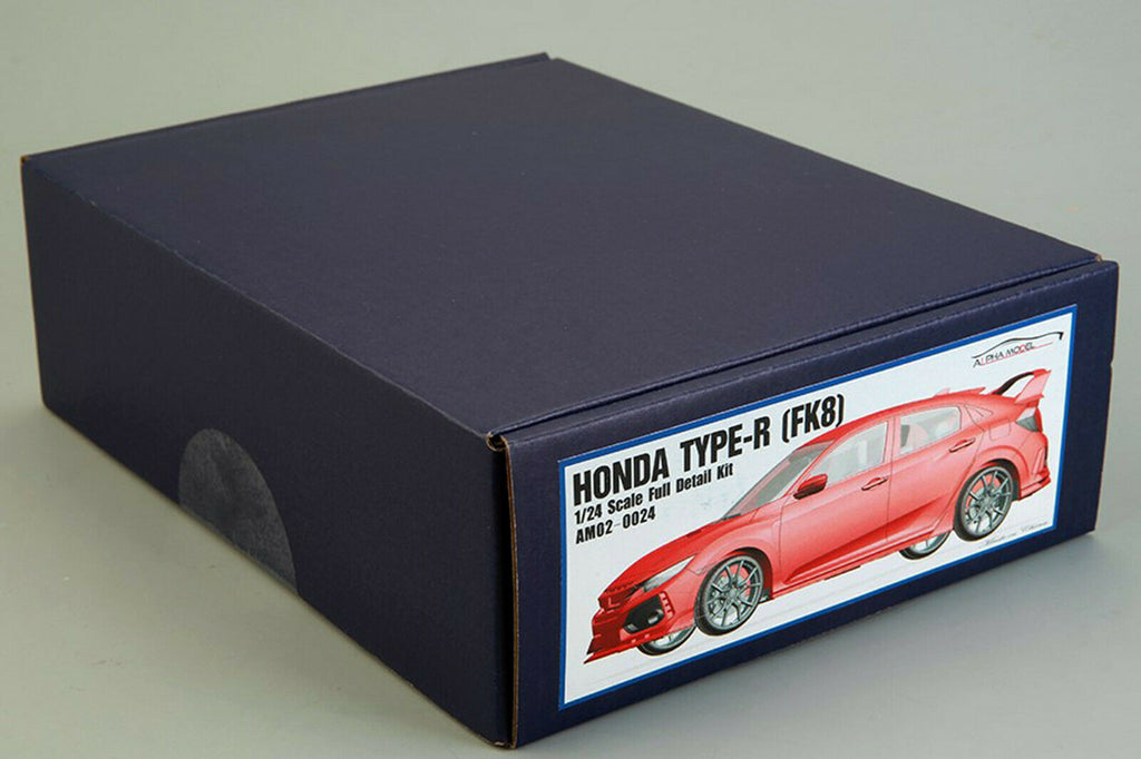 2017 Honda Civic FK8 Type R 1:24 Alpha Model 02-0024 neu 2021