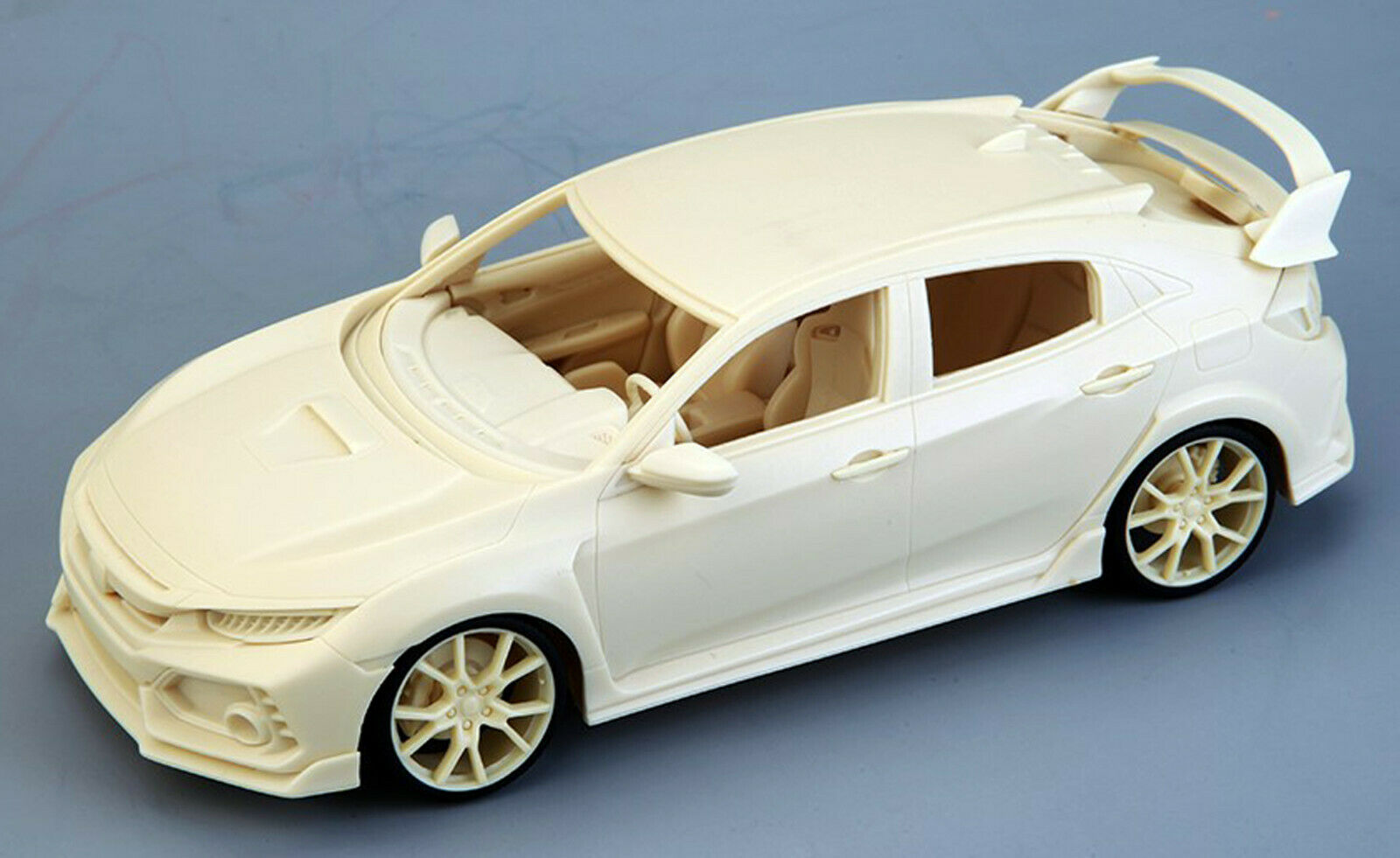2017 Honda Civic FK8 Type R 1:24 Alpha Model 02-0024 neu 2021