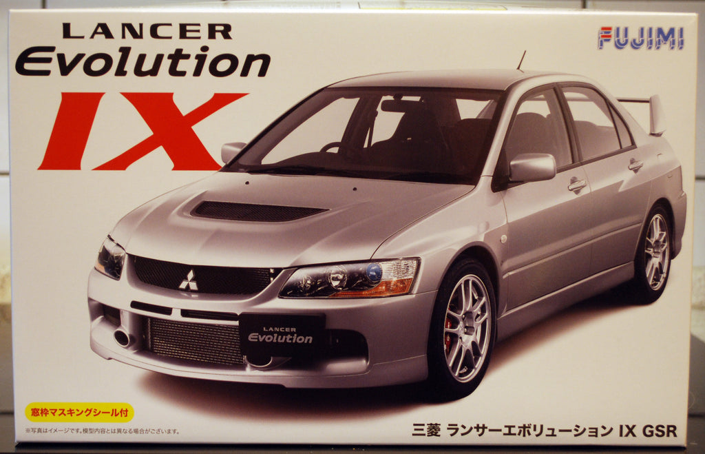 Fujimi 039183 2006 Mitsubishi Lancer GSR Evolution IX 1:24