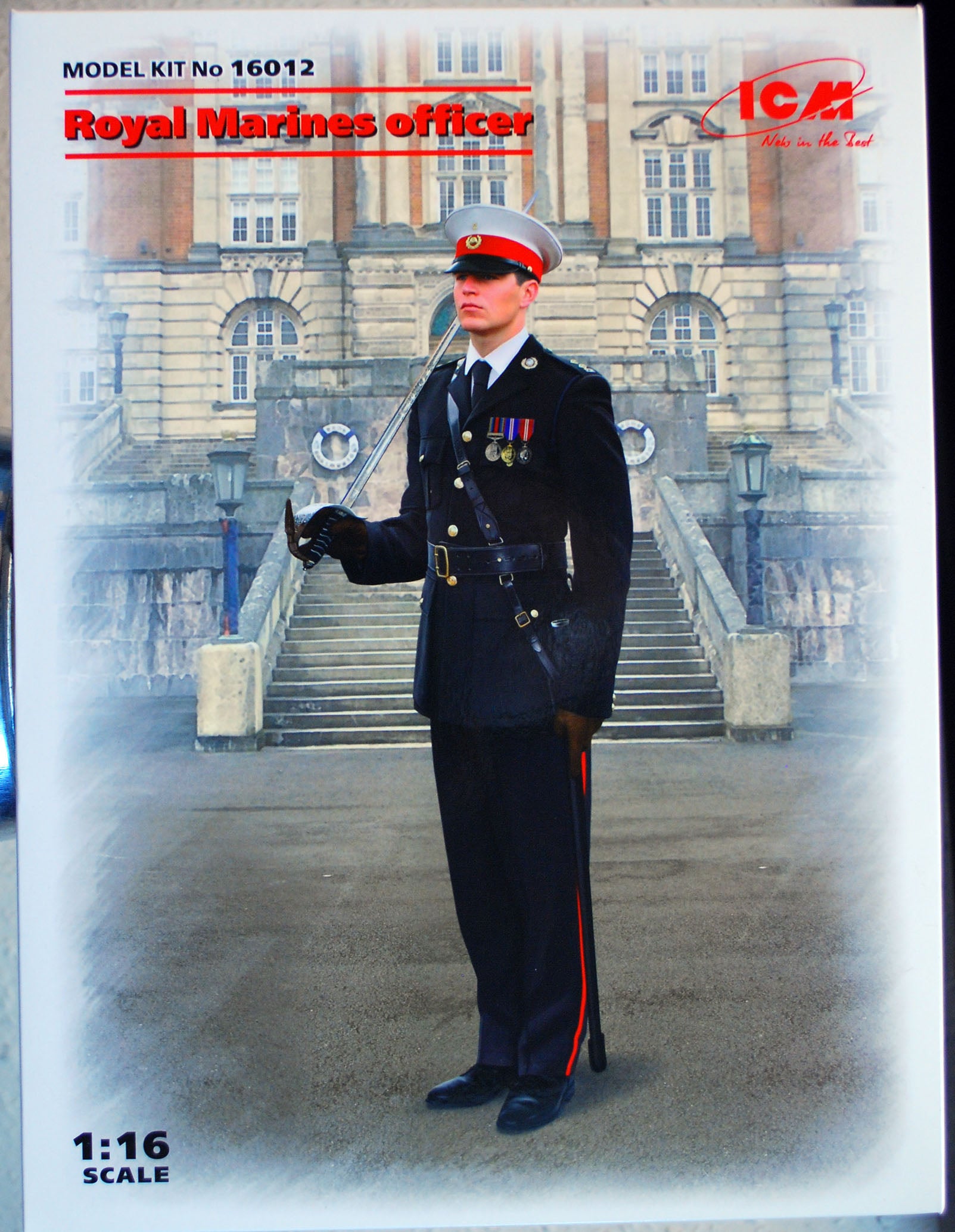 16012 ICM Royal Marine Officer 1:16 neu 2022