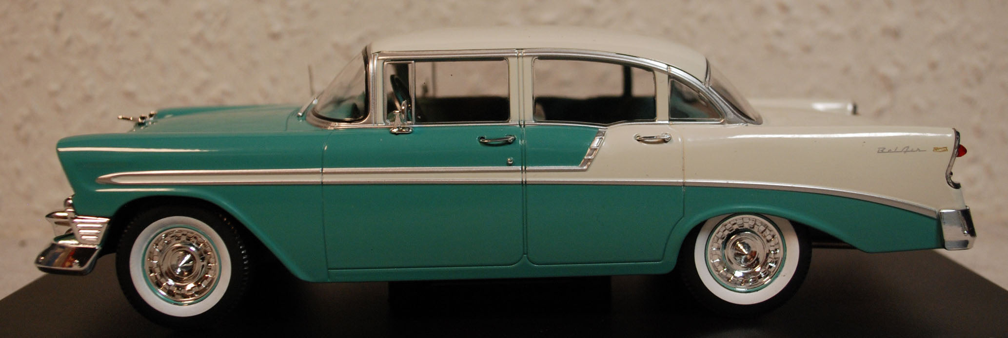 1956 Chevrolet Bel Air 1:24 Fabbri / White Box / Hachette