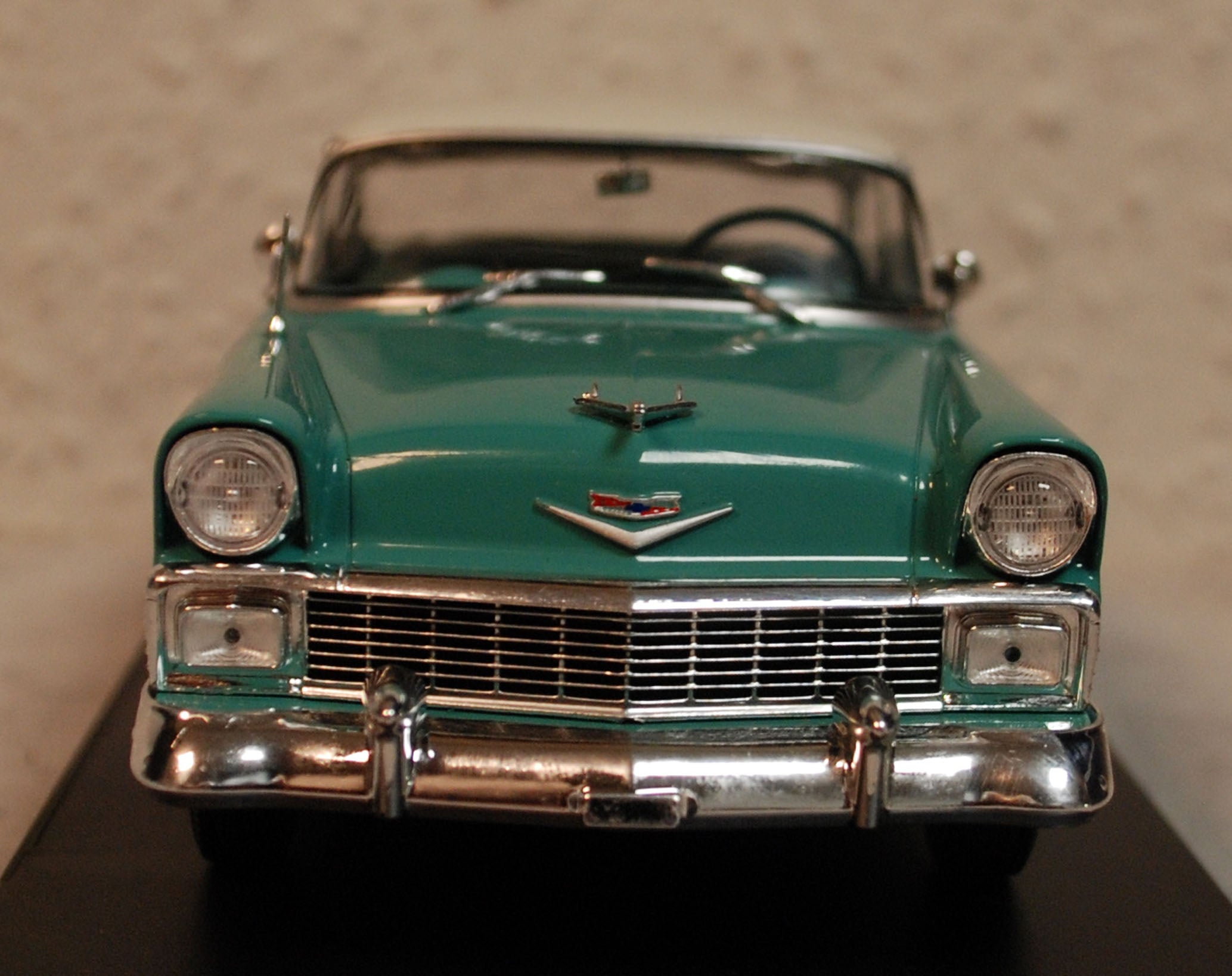 1956 Chevrolet Bel Air 1:24 Fabbri / White Box / Hachette