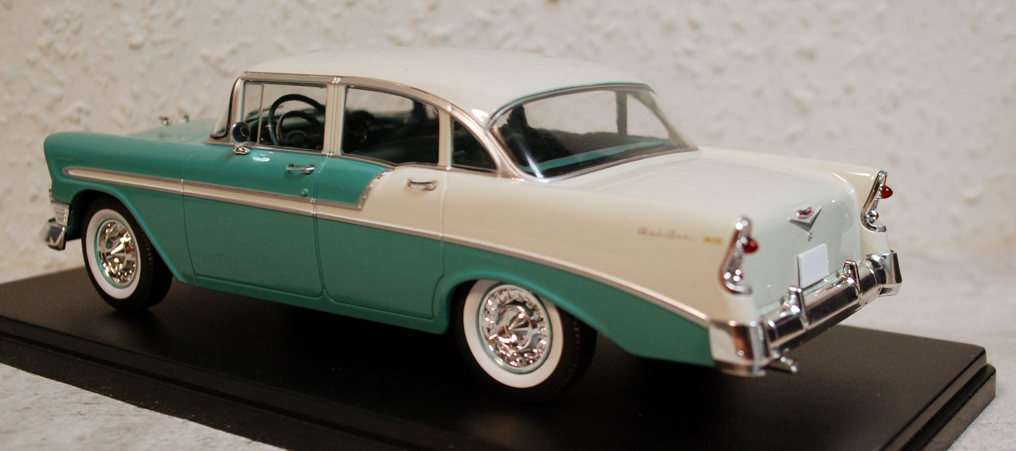 1956 Chevrolet Bel Air 1:24 Fabbri / White Box / Hachette