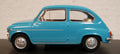 1960 Fiat 600 D 1:24 Fabbri / White Box / Hachette