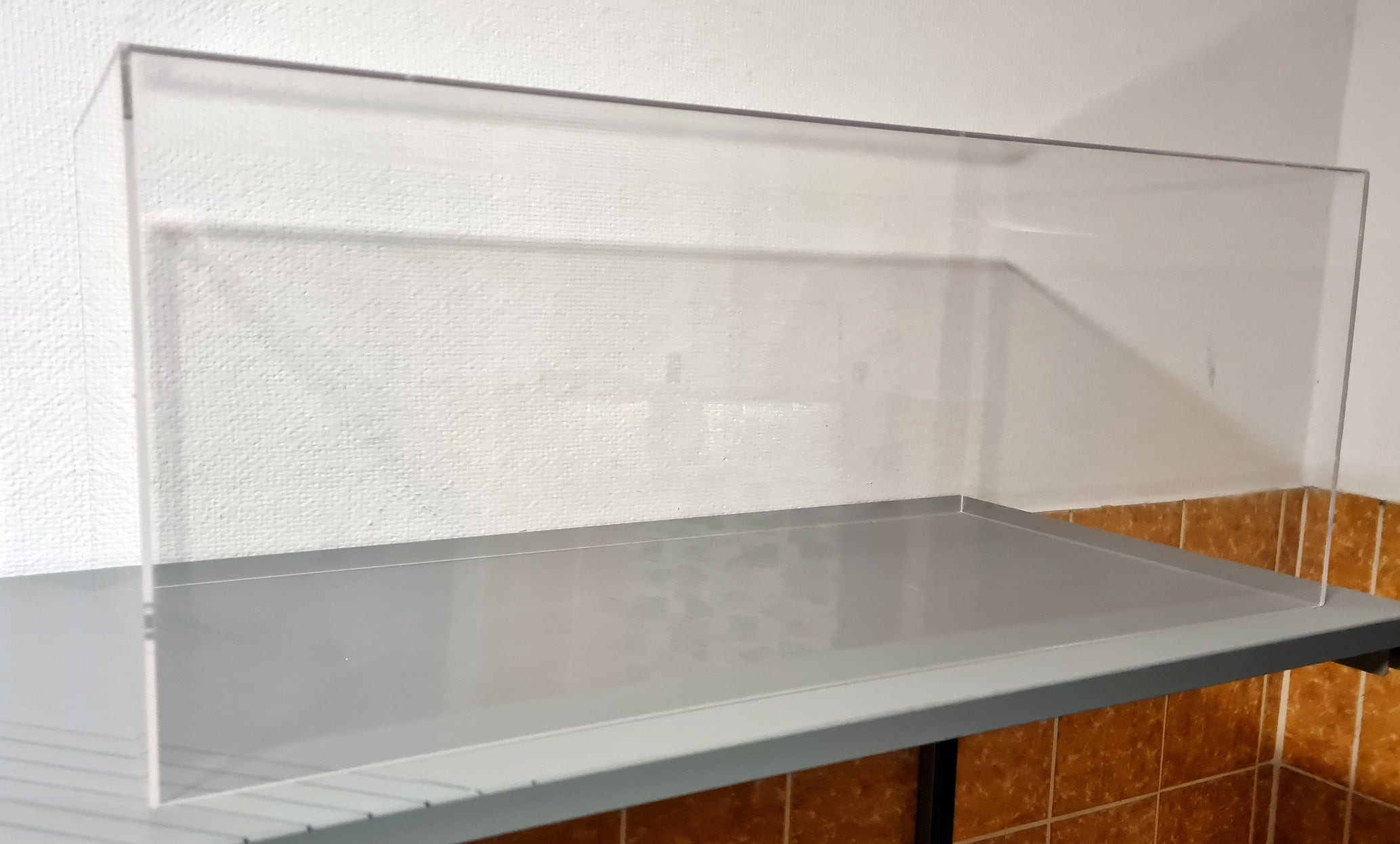Vitrine 1:8 OHNE BASE showcase Haube Einzelvitrine