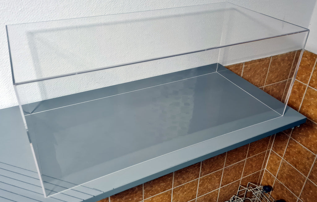 Vitrine 1:8 OHNE BASE showcase Haube Einzelvitrine