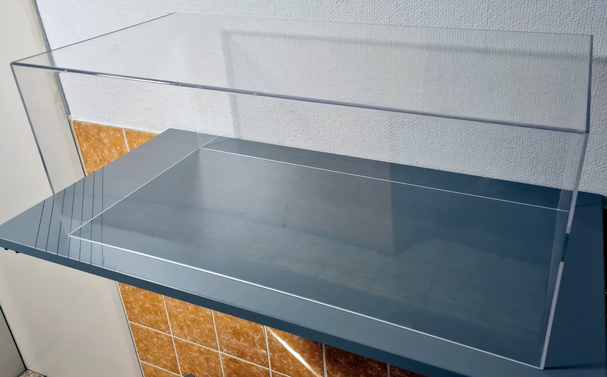 Vitrine 1:8 OHNE BASE showcase Haube Einzelvitrine