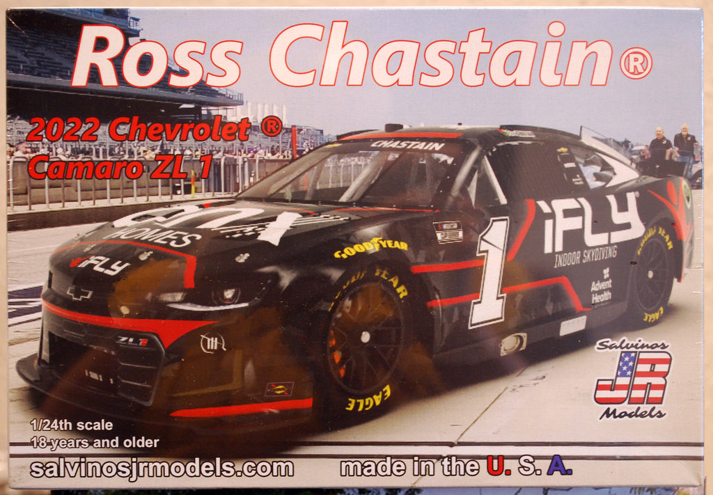 2022 Chevrolet Camaro Ross Chastain iFLY 1:24 Salvinos JR 316167