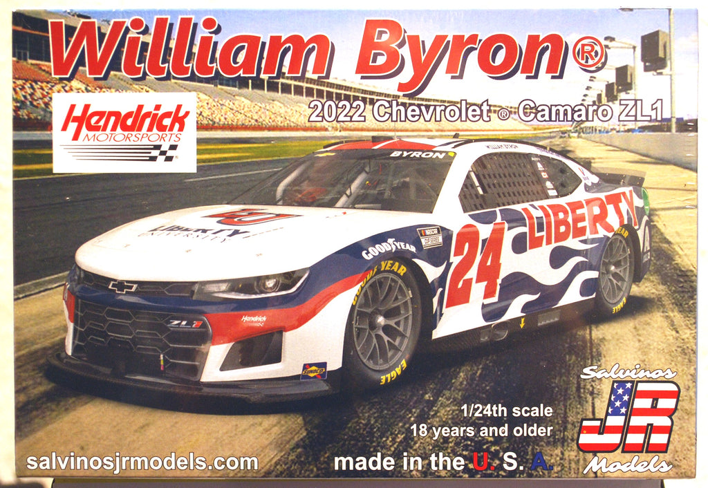 2022 Chevrolet Camaro William Byron Liberty 1:24 Salvinos JR 316105