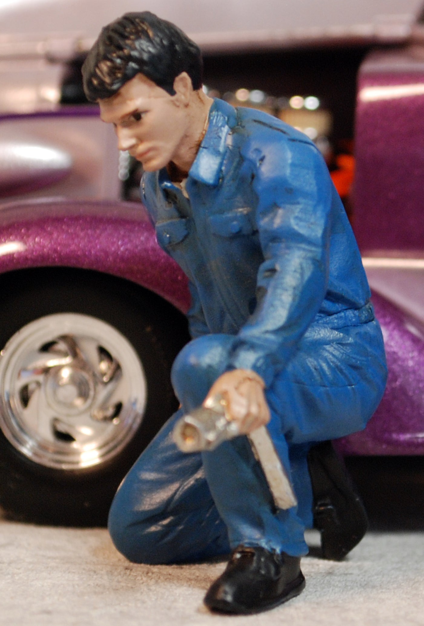 23901 American Diorama Mechanic Jerry blau 1:24