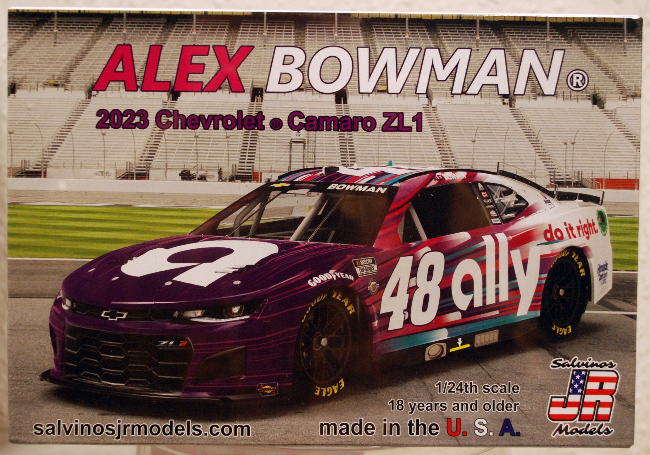 2023 Chevrolet Camaro Alex Bowman ally 1:24 Salvinos JR 388010