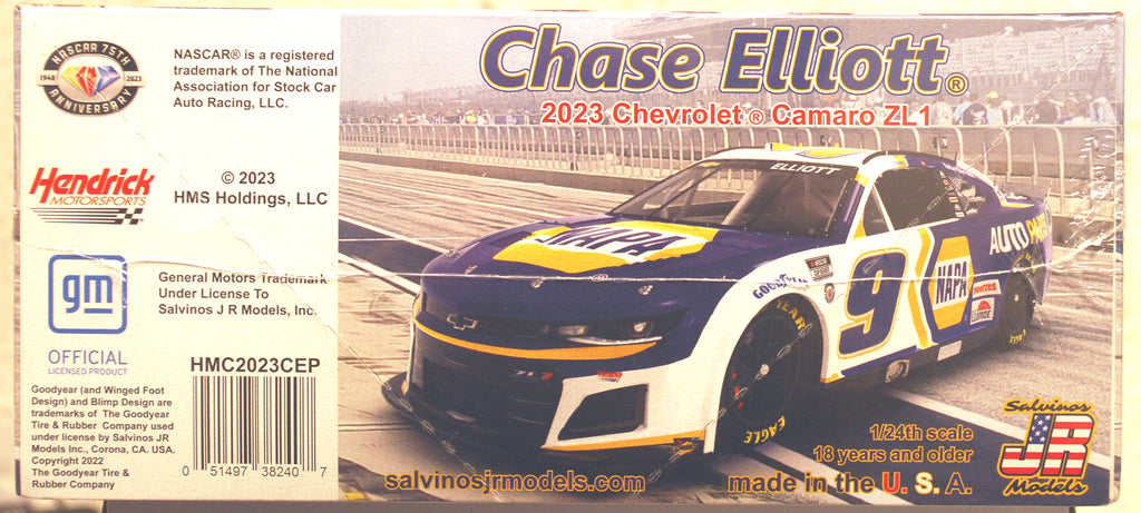 2023 Chevrolet Camaro Chase Elliott Napa 1:24 Salvinos JR 382407