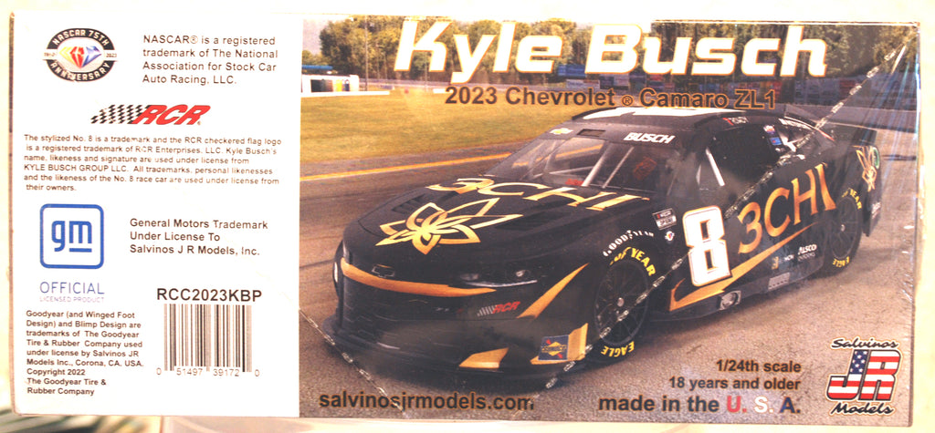 2023 Chevrolet Camaro ZL1 Kyle Busch 3CHI 1:24 Salvinos JR 391720