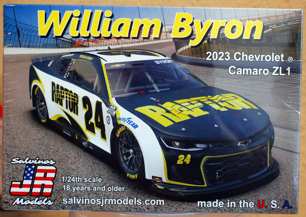 2023 Chevrolet Camaro William Byron Raptor 1:24 Salvinos JR 388027